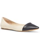 Steven By Steve Madden Ellla Leather Flats - Lyst