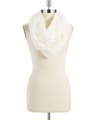 Lauren by Ralph Lauren Textured Infinity Scarf - Lyst