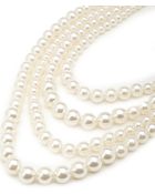 Forever 21 Layered Faux Pearl Necklace - Lyst