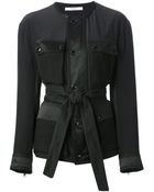 Givenchy Belted Jacket - Lyst