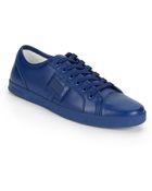 Dolce & Gabbana Leather Low-Top Sneakers - Lyst