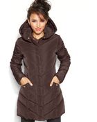 Steve Madden Pillowcollar Quilted Puffer Coat - Lyst