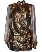 Balmain Short Dress - Lyst