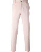 Etro Slim Fit Chinos - Lyst