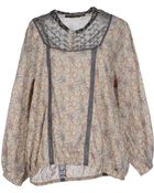 Replay Blouse - Lyst