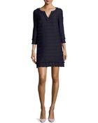 Trina Turk Lorossa Tonal Striped Tweed Dress - Lyst