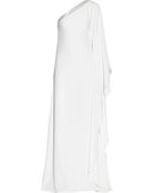 Emilio Pucci Embellished Silk-Satin Kaftan-Style Gown - Lyst