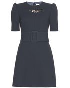 Carven Tailored Wool Dress With Embellishment - Lyst