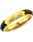 Vince Camuto Angular Hinged Bangle Bracelet - Lyst