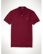 Polo Ralph Lauren Pima Soft-Touch Polo Shirt - Lyst
