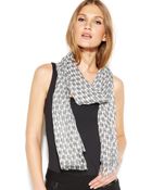 Michael Kors Michael Jet Set Monogram Wrap - Lyst