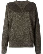 Isabel Marant Glitter Sweatshirt - Lyst