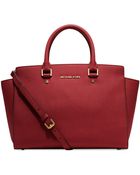 Michael Kors Michael Selma Large East West Satchel - Lyst