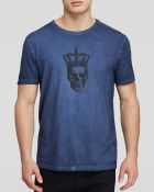 John Varvatos Usa Crown Skull Tee - Lyst