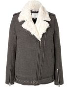Iro Wool-Linen Blend Biker Jacket - Lyst