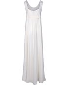 Jil Sander Long Dress - Lyst