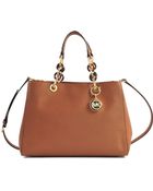 Michael Kors Cynthia Md Satchel Bag - Lyst