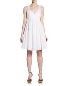 French Connection Lacetrimmed Dress - Lyst