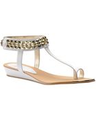 Isola Adar Studded Wedge Sandals - Lyst