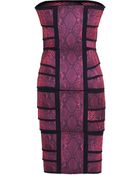 Christopher Kane Elastic Cinch Bandeau Dress - Lyst