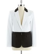 MICHAEL Michael Kors Colorblock Blazer - Lyst