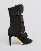 Via Spiga Boots - Chiaki Fur - Lyst