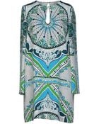 Emilio Pucci Short Dress - Lyst