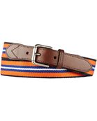 Polo Ralph Lauren Striped Webbed Belt - Lyst