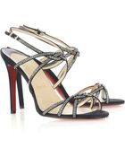 Christian Louboutin Dv Diamonds 100 Sandals - Lyst