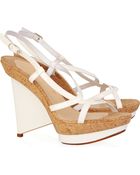 Christian Louboutin Mimi 100 Leather Sandals - Lyst