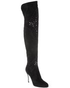Gianvito Rossi Suede Overtheknee Boots - Lyst