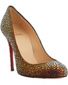 Christian Louboutin Fifi Strass - Lyst
