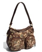 B. Makowsky Dina Zip Patch Pocket Leather Hobo - Lyst
