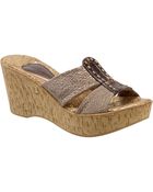 Dezario Nanor Wedge Sandal - Lyst