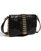 Ted Baker Tube Chain Leather Crossbody Bag - Lyst