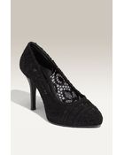 Dolce & Gabbana Lace Pump - Lyst