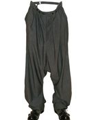 John Galliano Crinkled Needle Point Fine Wool Trousers - Lyst