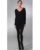 Vince Double V Raglan Cashmere Sweater - Lyst
