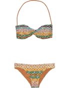 Missoni Mare Banares Crochet-knit Bandeau Bikini - Lyst