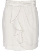 See By Chloé Frill Detail Skirt - Lyst