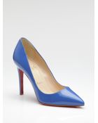 Christian Louboutin Pigalle Patent Leather Pumps - Lyst