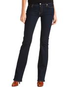 7 For All Mankind Skinny Bootcut - Rinsed Indigo - Lyst