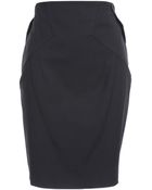 Antonio Berardi Fitted Pencil Skirt - Lyst