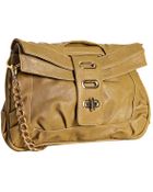 Big Buddha Mustard Liberty Convertible Clutch - Lyst