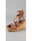 Ash Vicky Crisscross Clog Sandals - Lyst