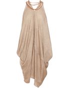 Acne Studios Dance Grad Draped Dress - Lyst