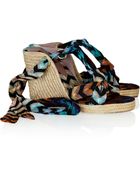 Missoni Crochet-knit Espadrille Sandals - Lyst