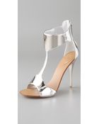 Giuseppe Zanotti Mirror Cuff Sandals - Lyst