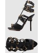 Emilio Pucci Platform Sandals - Lyst