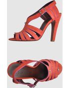 Michel Vivien High-heeled Sandals - Lyst